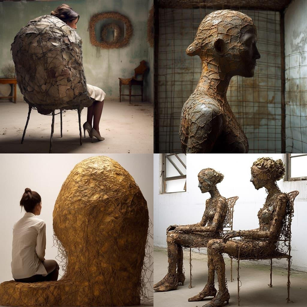Nacho Carbonell style, Midjourney V5, render 1 of 4