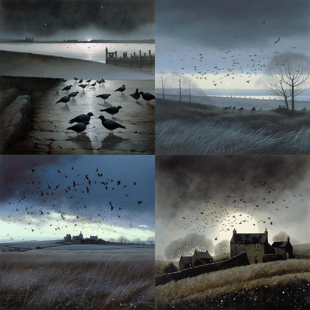 Naomi Tydeman style, Midjourney V5, render 1 of 4