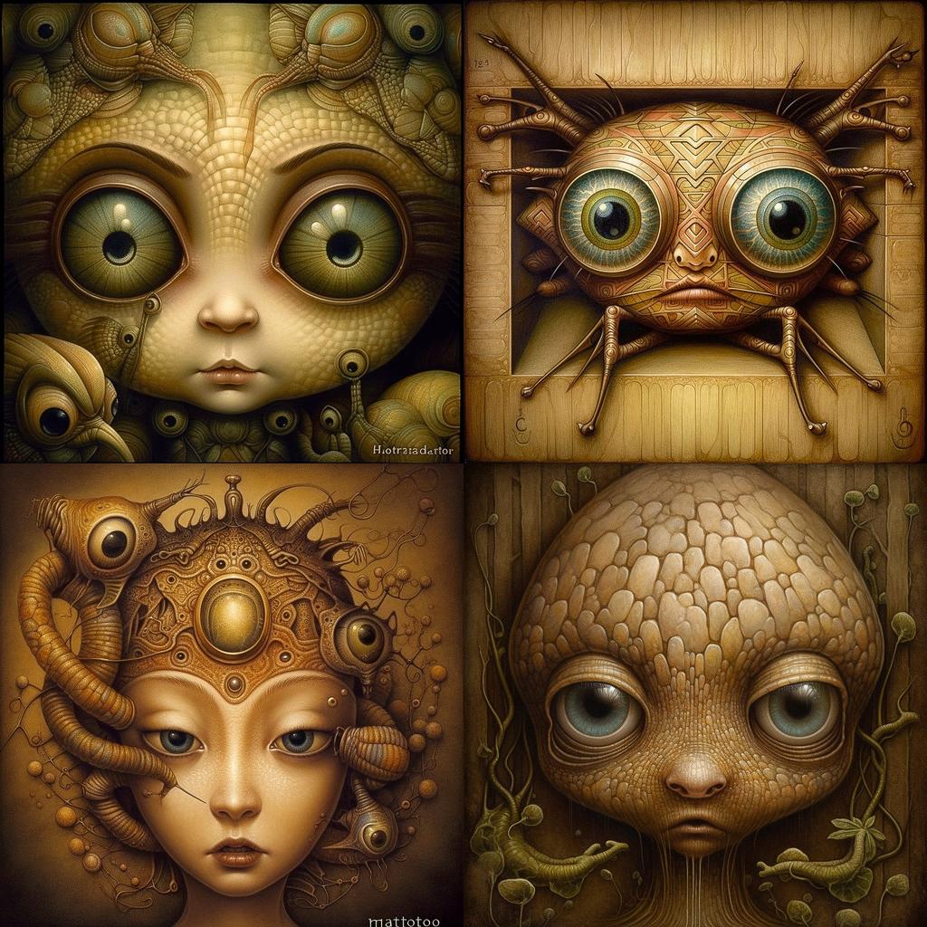 Naoto Hattori style, Midjourney V5, render 1 of 4
