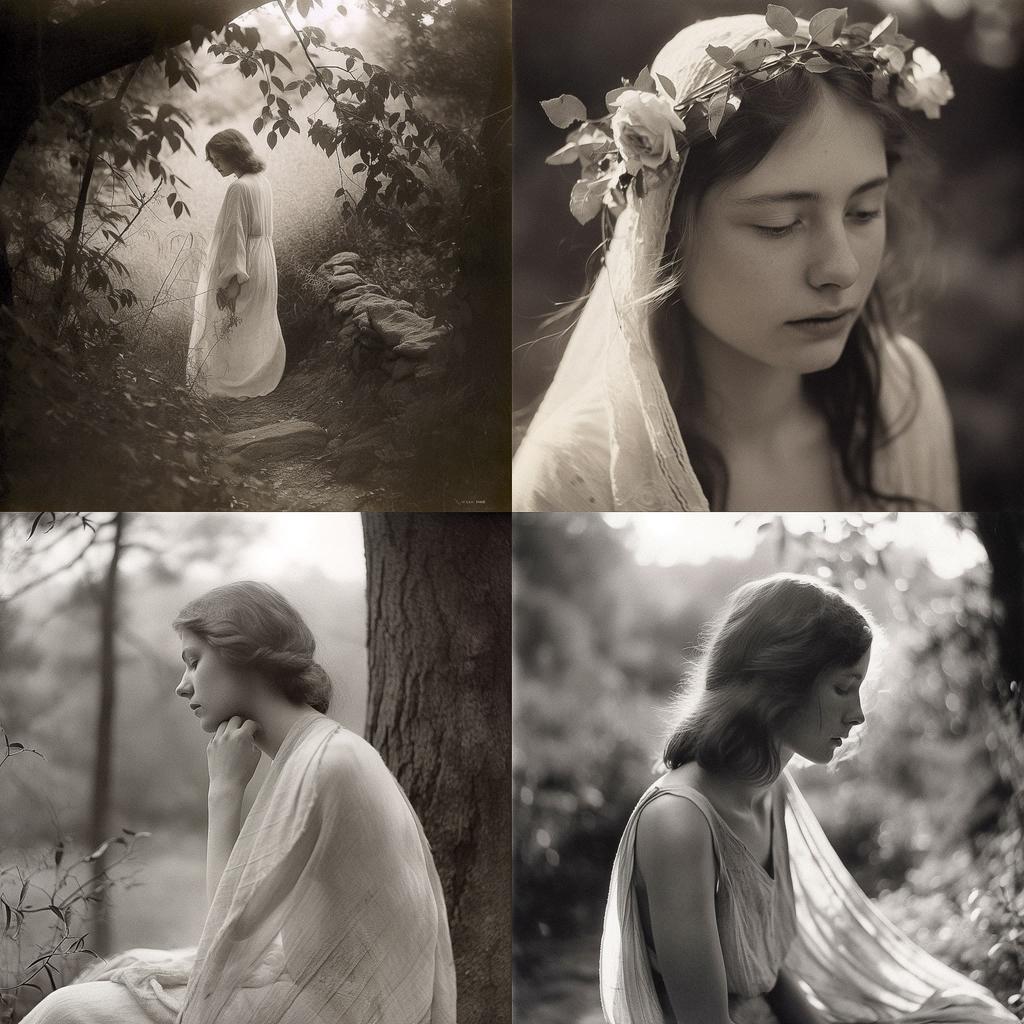 Nell Dorr style, Midjourney V5, render 1 of 4