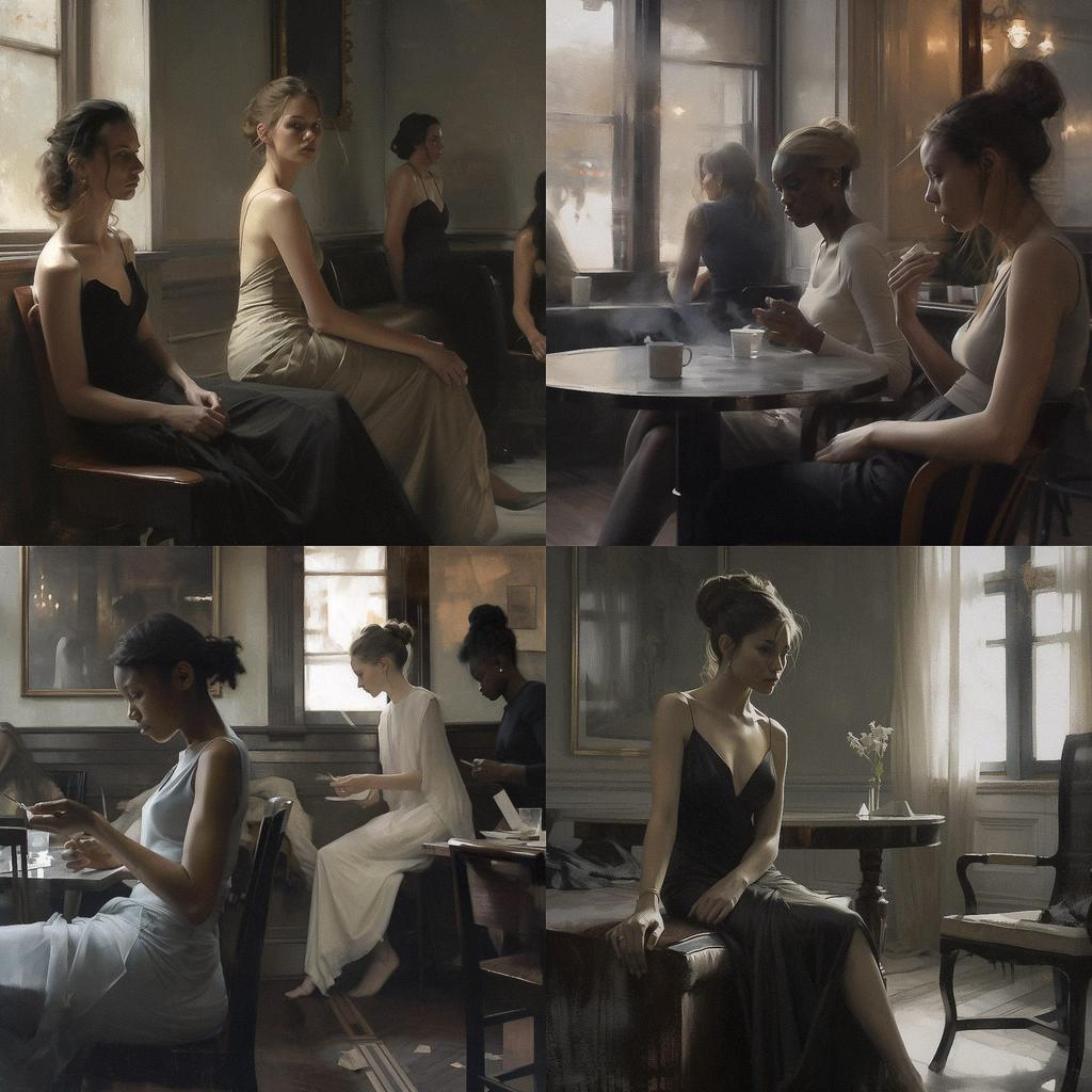 Nick Alm style, Midjourney V5, render 1 of 4