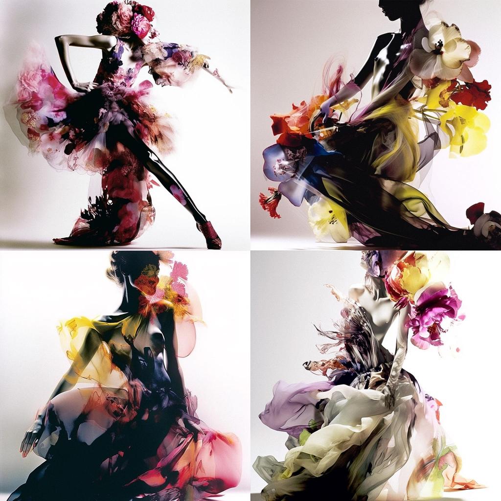 Nick Knight style, Midjourney V5, render 1 of 4