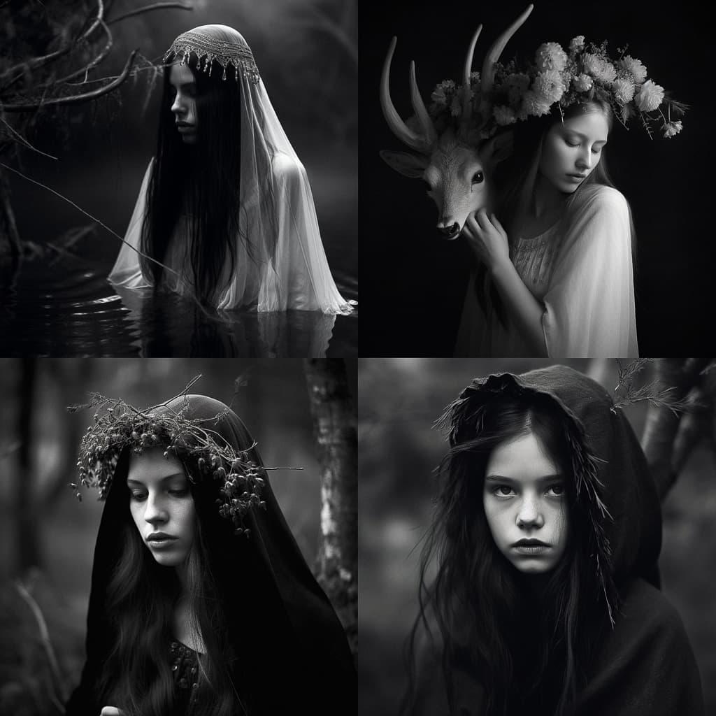 Nona Limmen style, Midjourney V5, render 1 of 4