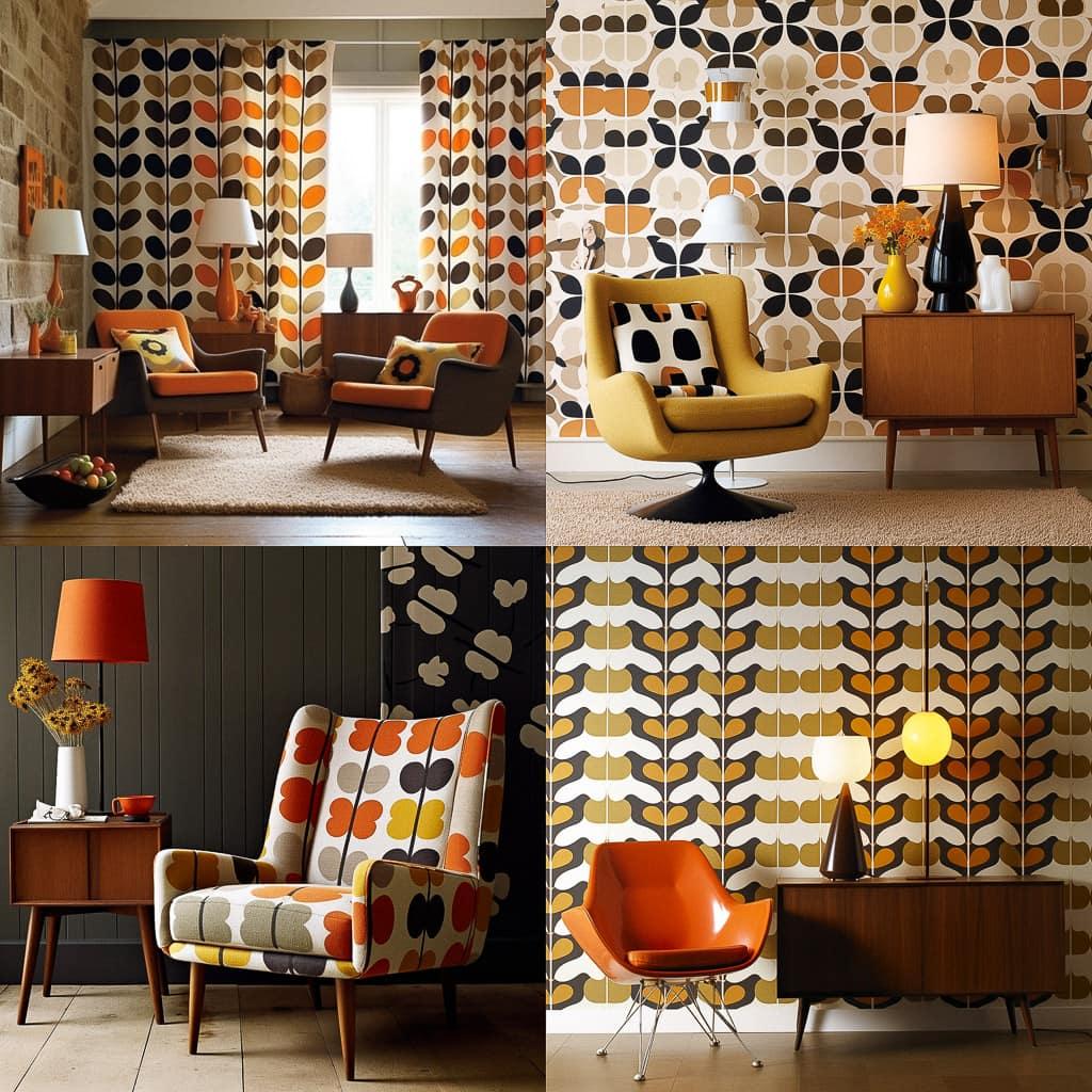 Orla Kiely style, Midjourney V5, render 1 of 4