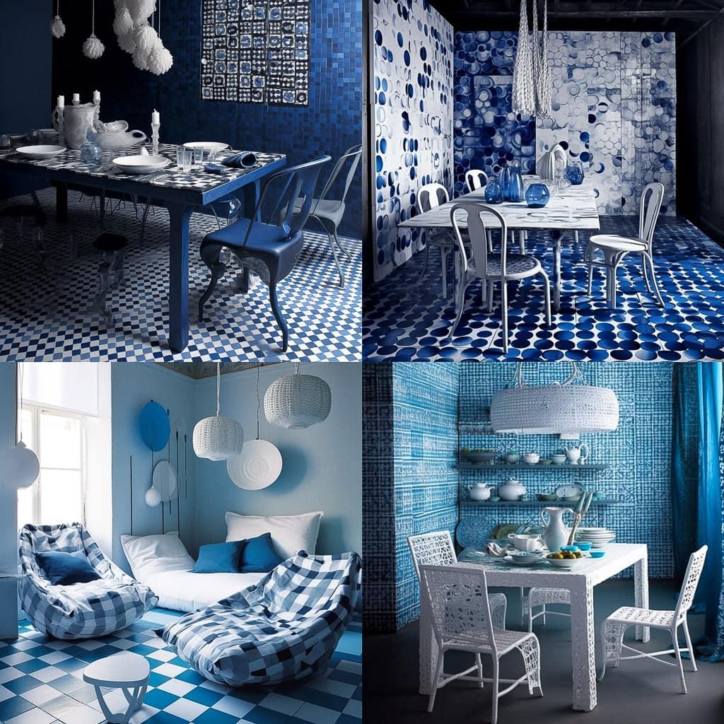 Paola Navone style, Midjourney V5, render 1 of 4