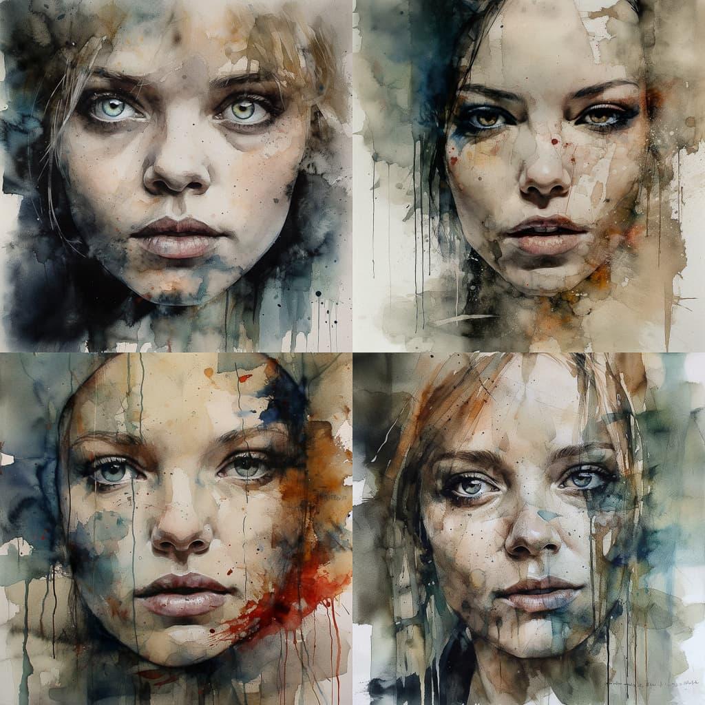 Paul Lovering style, Midjourney V5, render 1 of 4