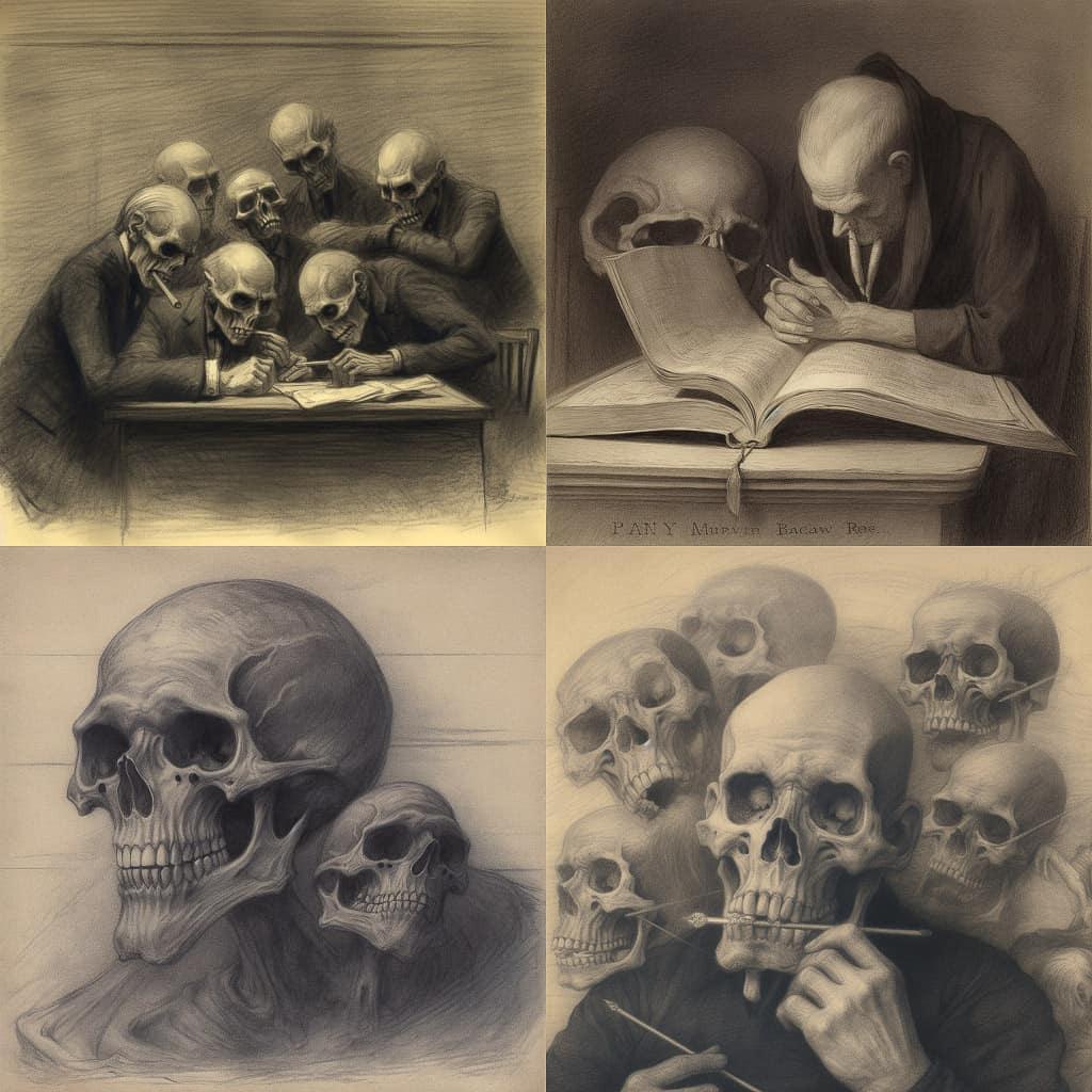 Paul Rumsey style, Midjourney V5, render 1 of 4
