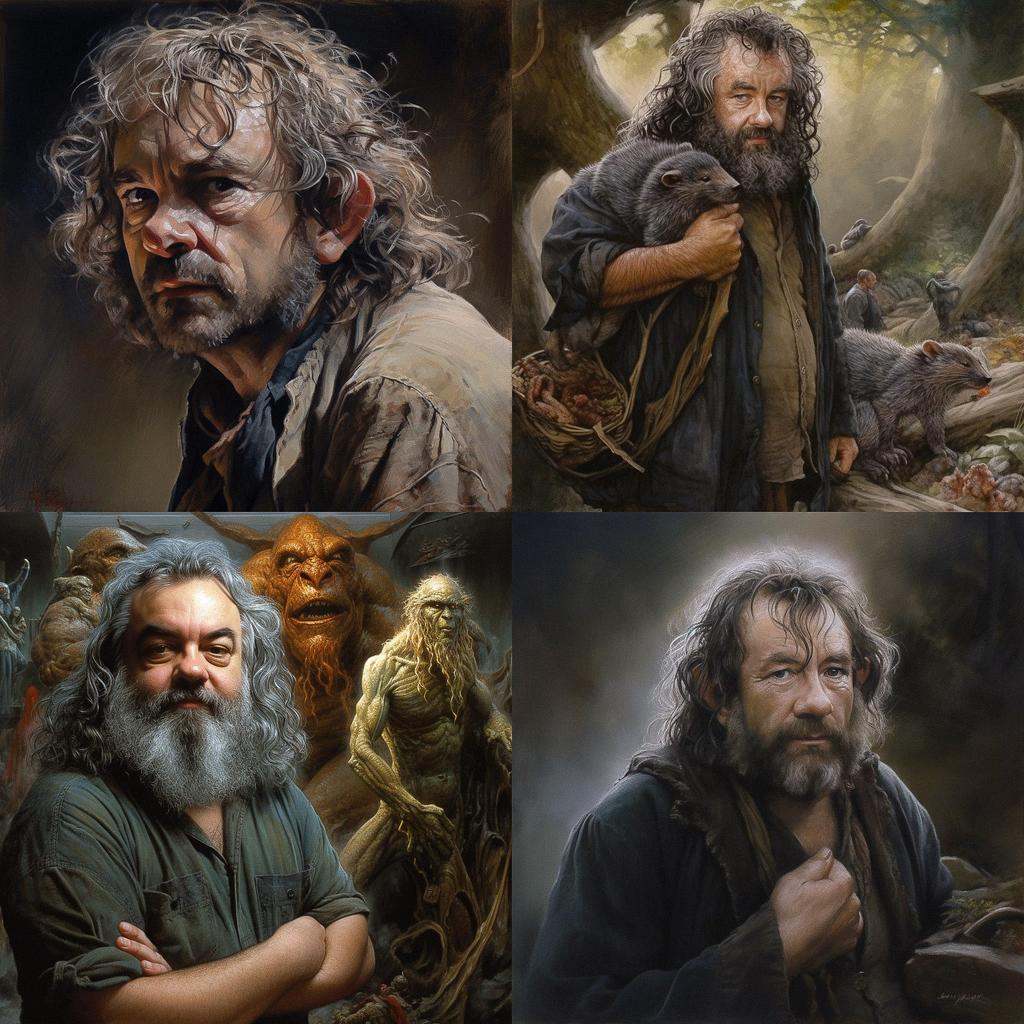Peter Jackson style, Midjourney V5, render 1 of 4