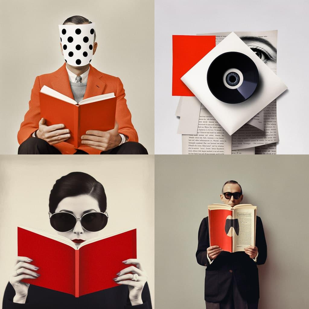 Peter Mendelsund style, Midjourney V5, render 1 of 4
