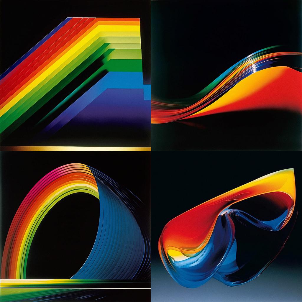 Peter Saville style, Midjourney V5, render 1 of 4