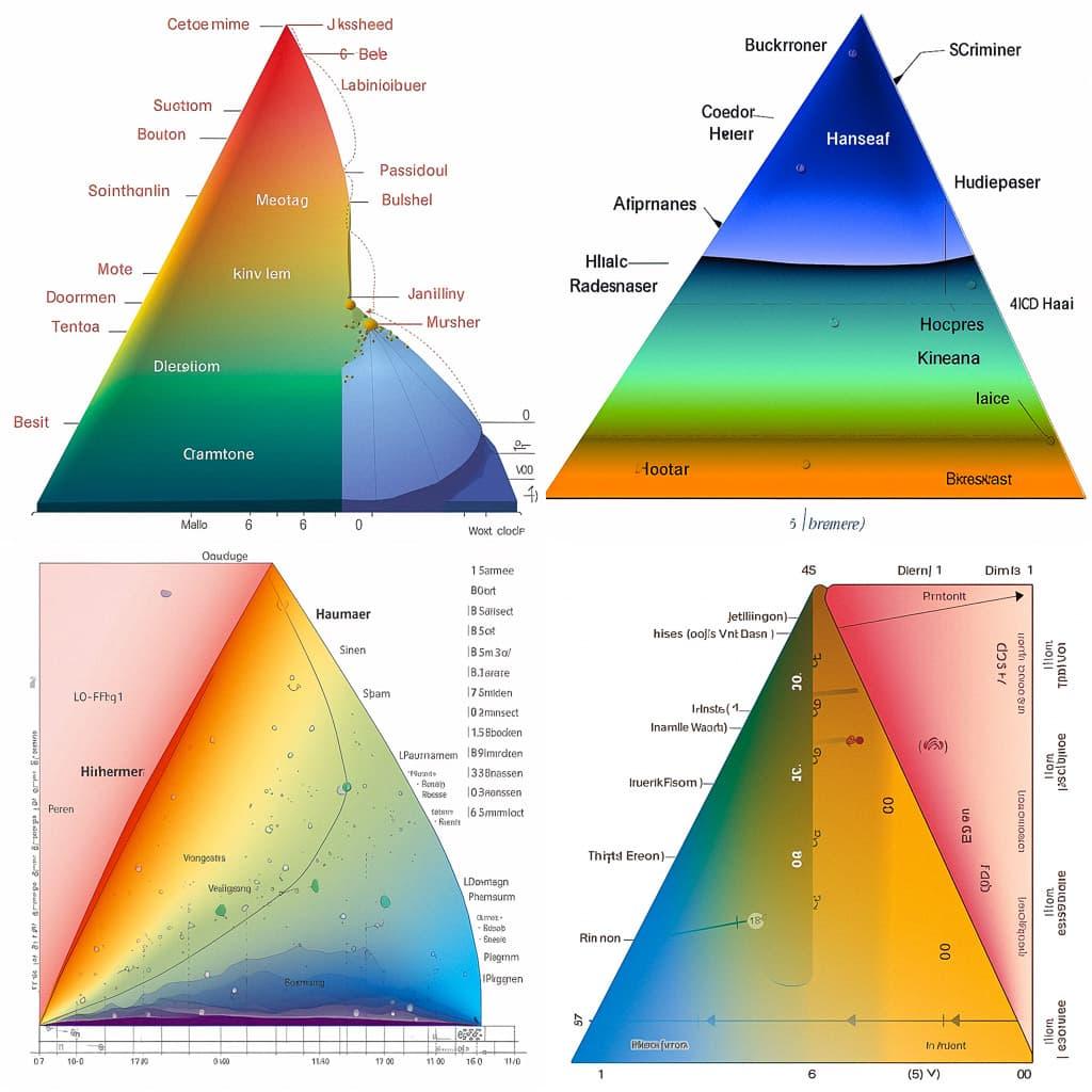 Phase diagram style, Midjourney V5, render 1 of 4