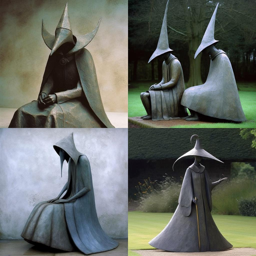 Philip Jackson style, Midjourney V5, render 1 of 4