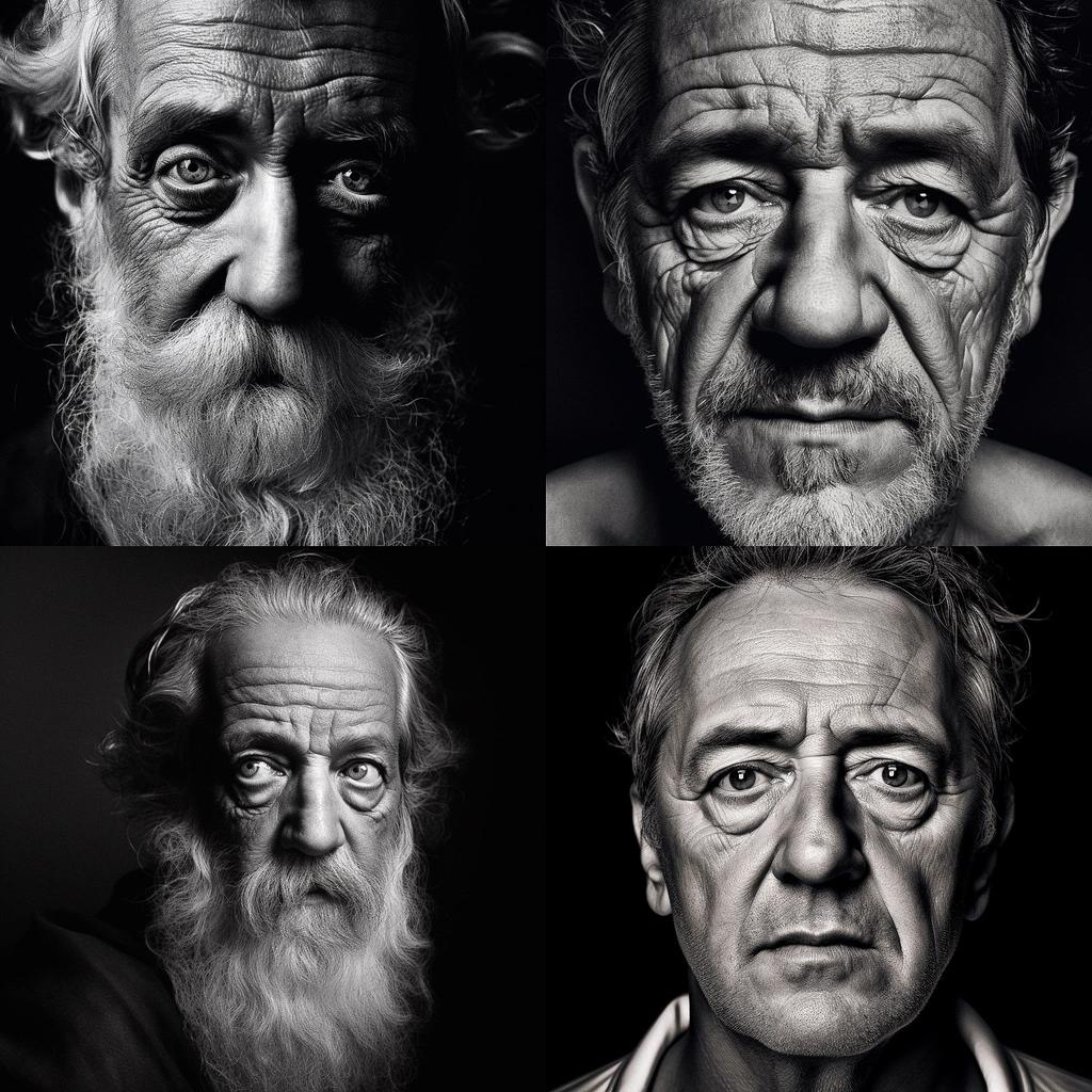 Platon style, Midjourney V5, render 1 of 4