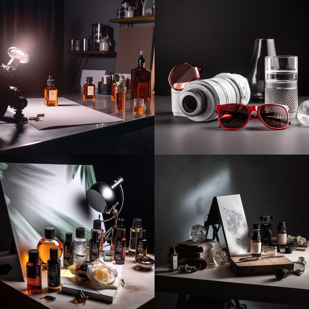 Product photography style, Midjourney V5, render 1 of 4