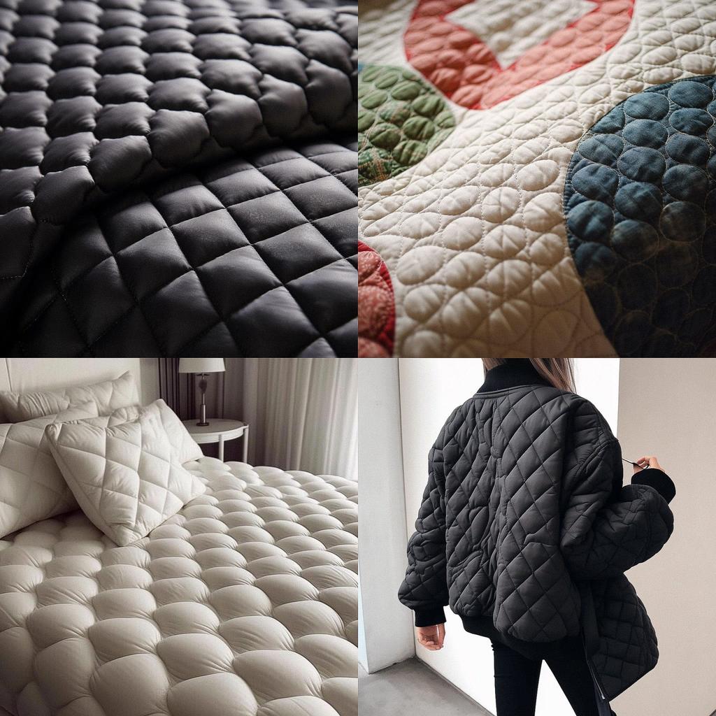 Quilted style, Midjourney V5, render 1 of 4