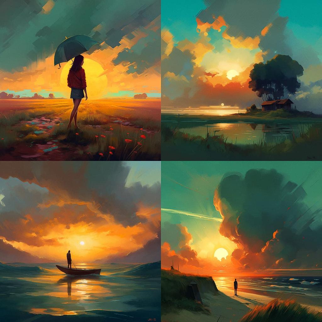 RHADS style, Midjourney V5, render 1 of 4