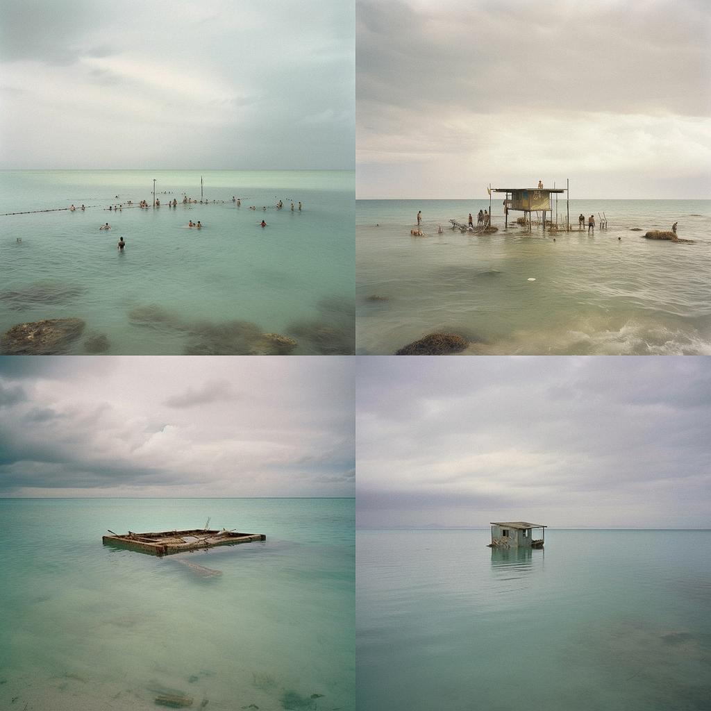 Richard Misrach style, Midjourney V5, render 1 of 4