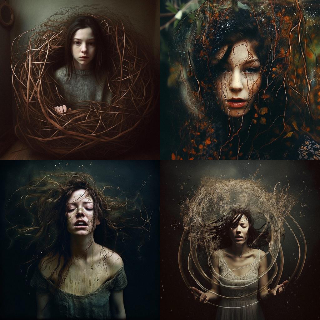 Robby Cavanaugh style, Midjourney V5, render 1 of 4