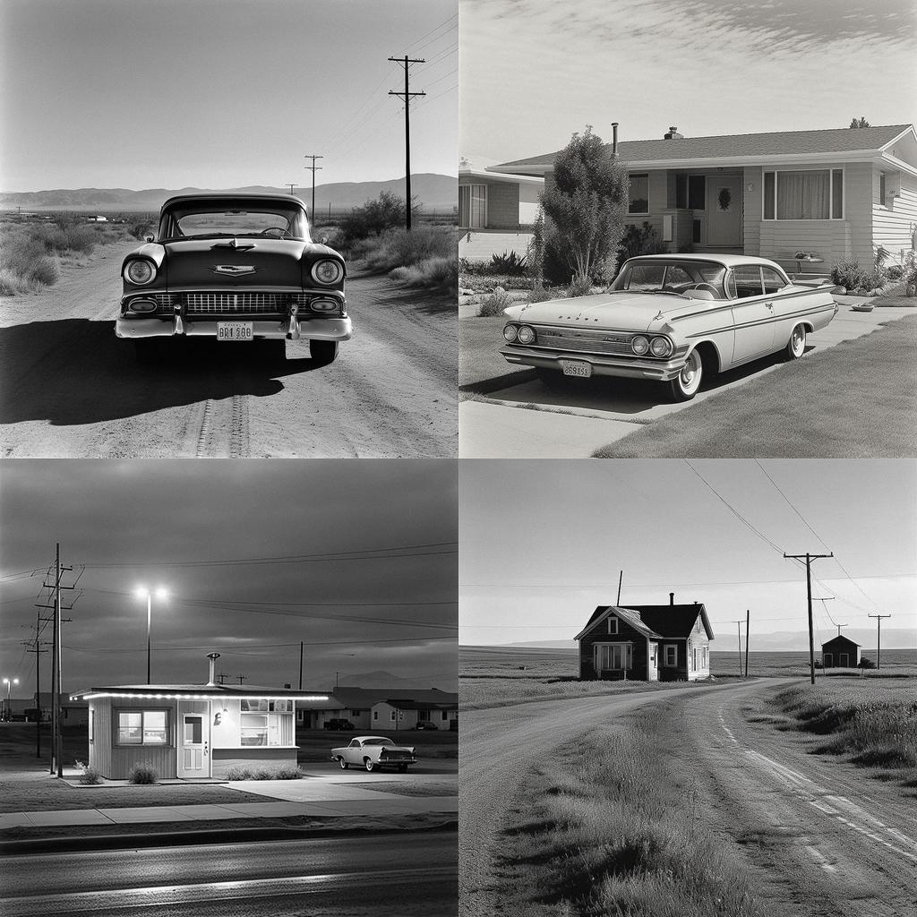 Robert Adams style, Midjourney V5, render 1 of 4