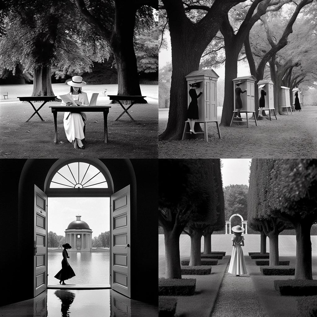 Rodney Smith style, Midjourney V5, render 1 of 4