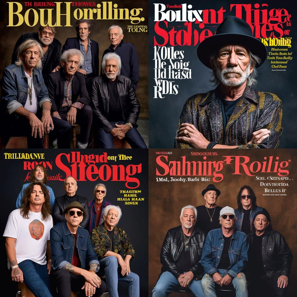 Rolling Stone magazine style, Midjourney V5, render 1 of 4