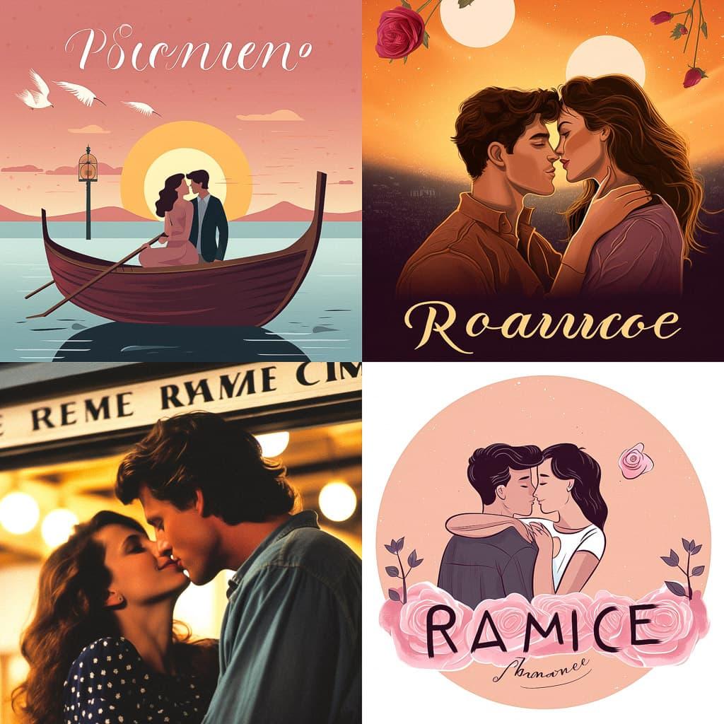 Romance movie style, Midjourney V5, render 1 of 4