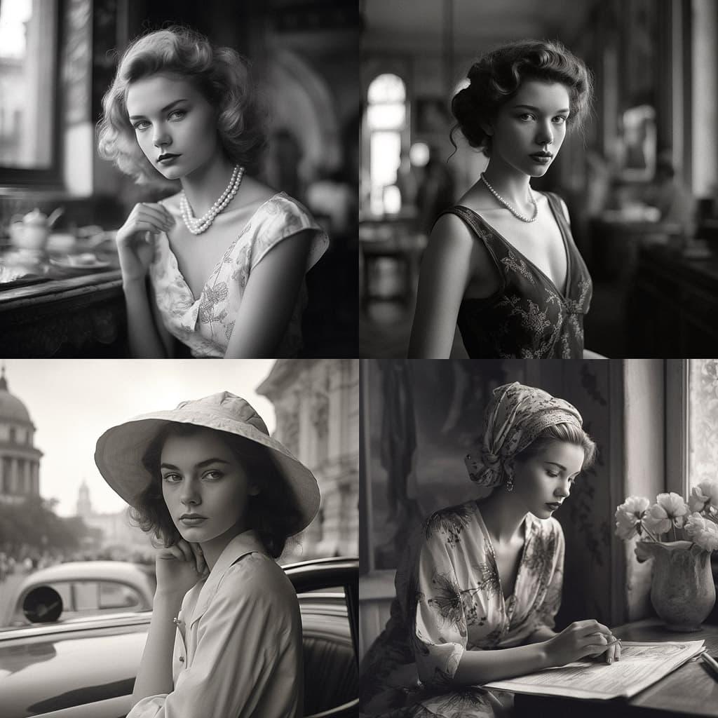 Ruslan Lobanov style, Midjourney V5, render 1 of 4