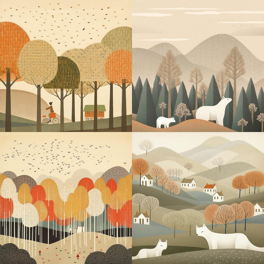 Ryo Takemasa style, Midjourney V5, render 1 of 4