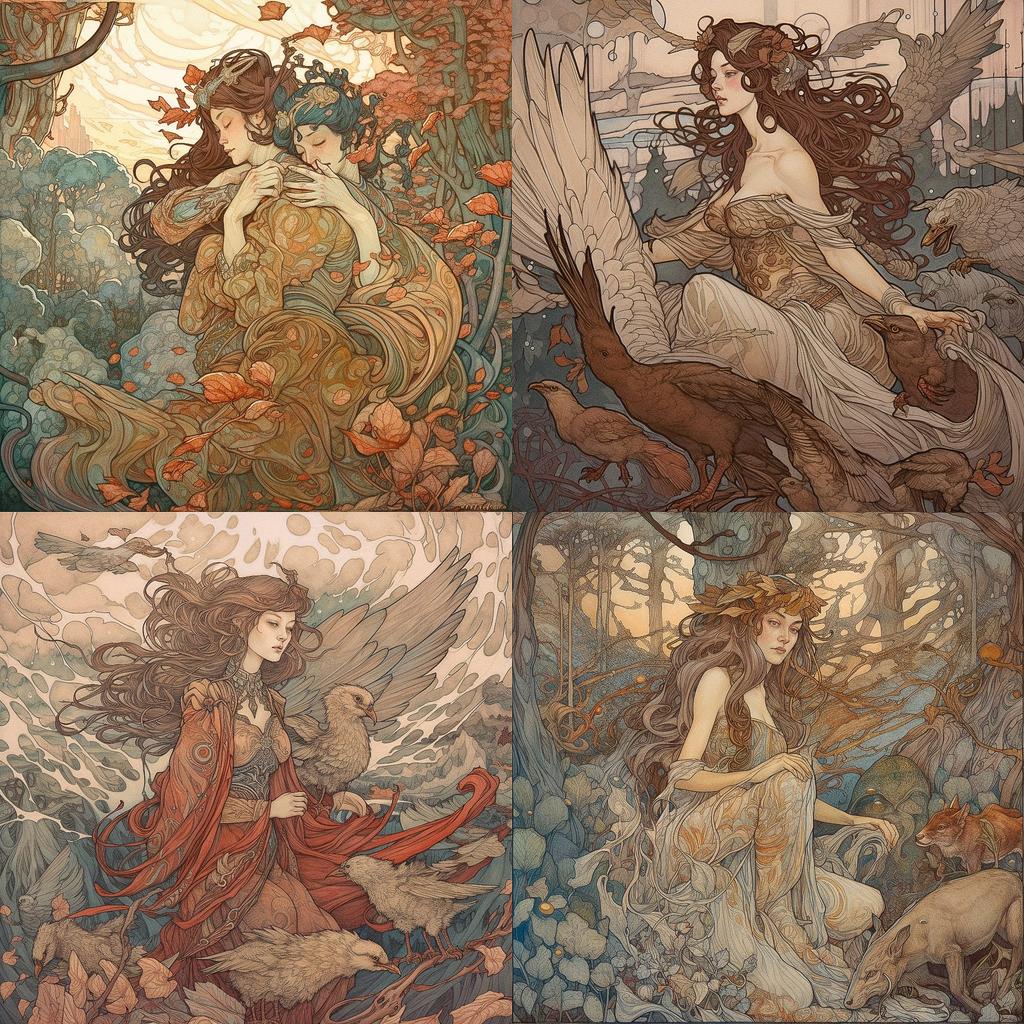 Sam Guay style, Midjourney V5, render 1 of 4