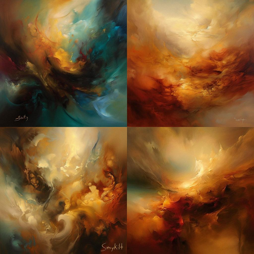 Samantha Keely Smith style, Midjourney V5, render 1 of 4