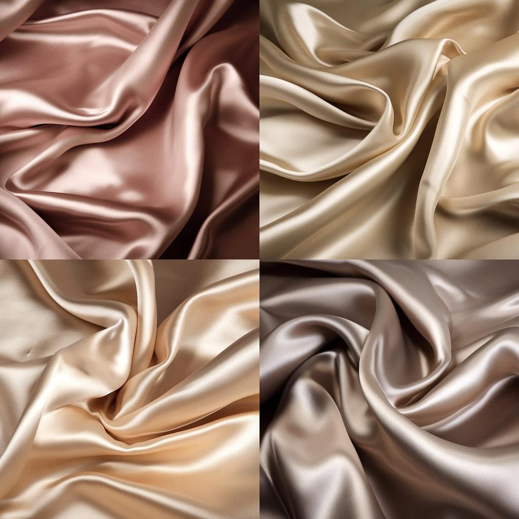 Satin texture style, Midjourney V5, render 1 of 4