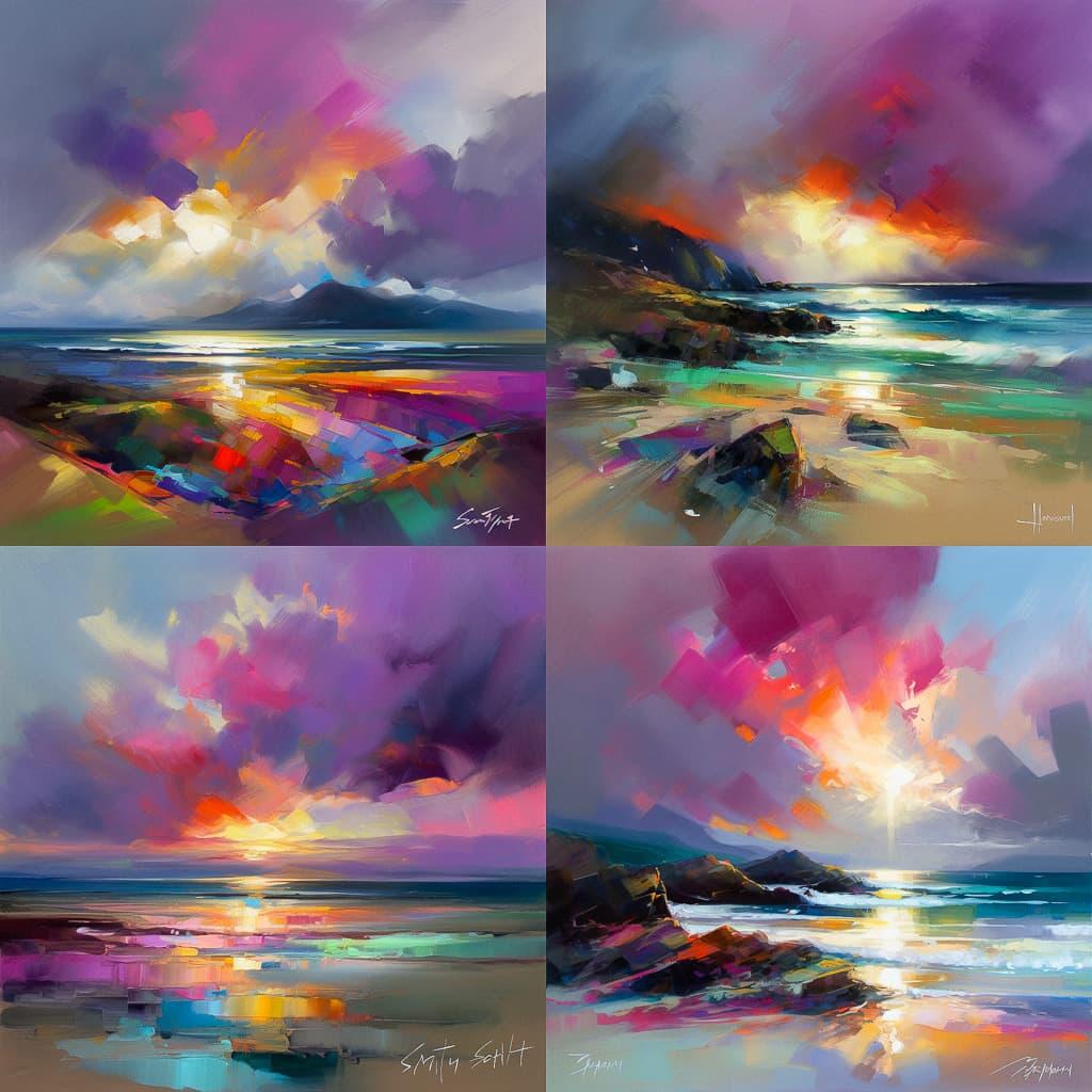 Scott Naismith style, Midjourney V5, render 1 of 4