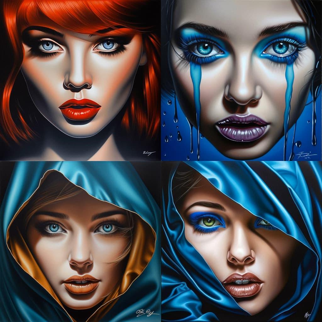 Scott Rohlfs style, Midjourney V5, render 1 of 4