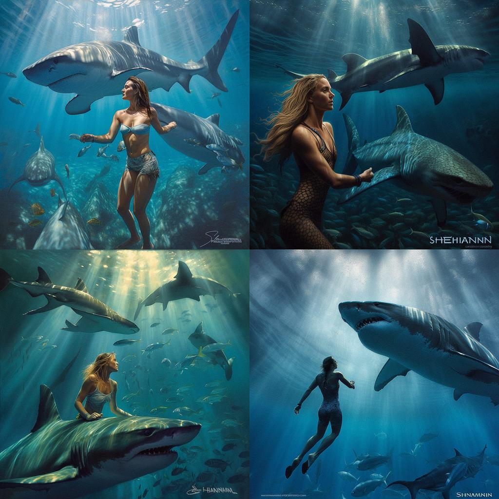 Shawn Heinrichs style, Midjourney V5, render 1 of 4