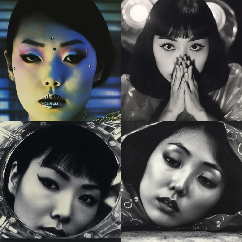 Shuji Terayama style, Midjourney V5, render 1 of 4
