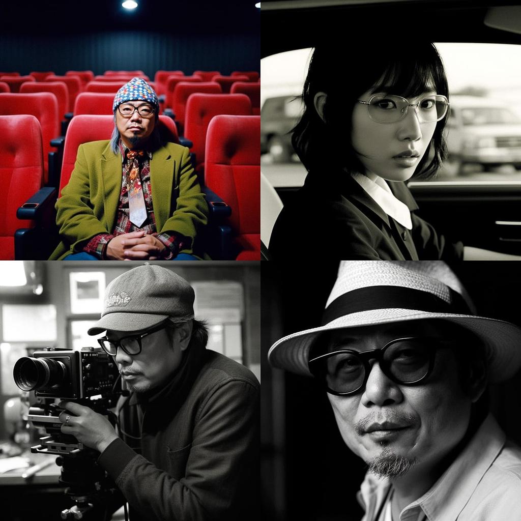 Sion Sono style, Midjourney V5, render 1 of 4