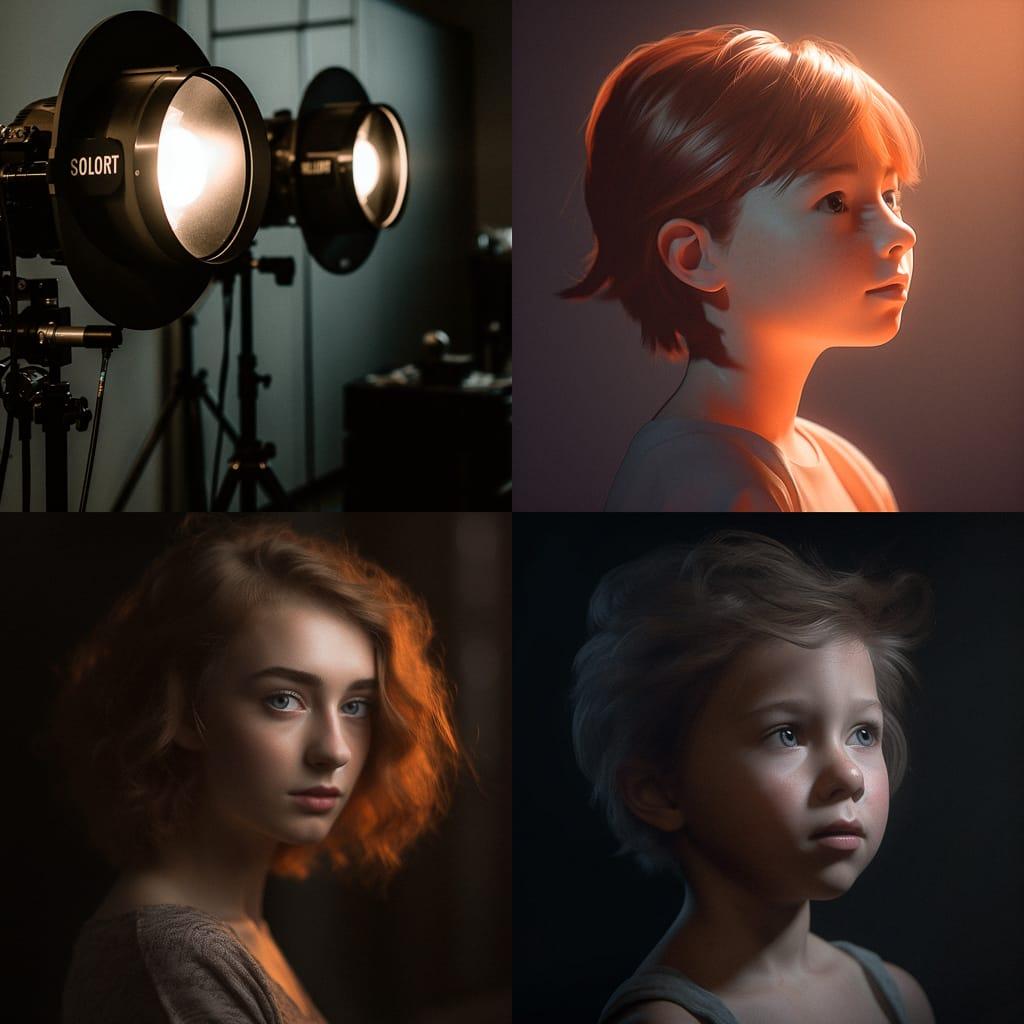 Soft lighting style, Midjourney V5, render 1 of 4