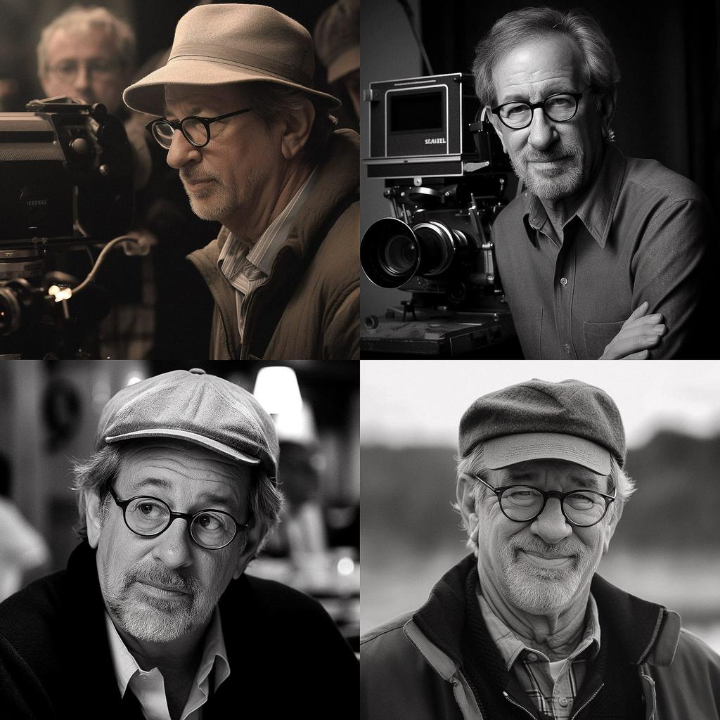 Steven Spielberg style, Midjourney V5, render 1 of 4