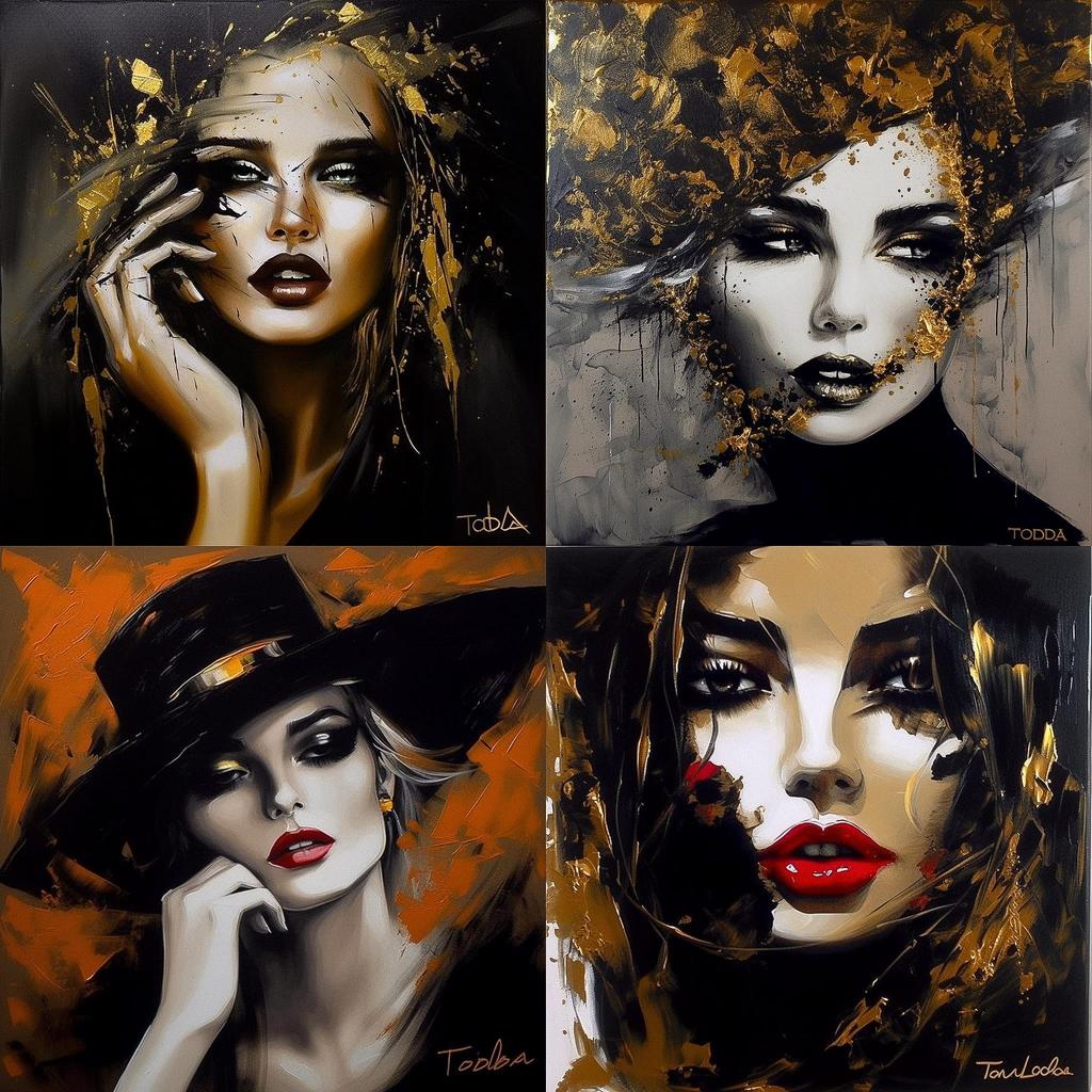 Taras Loboda style, Midjourney V5, render 1 of 4