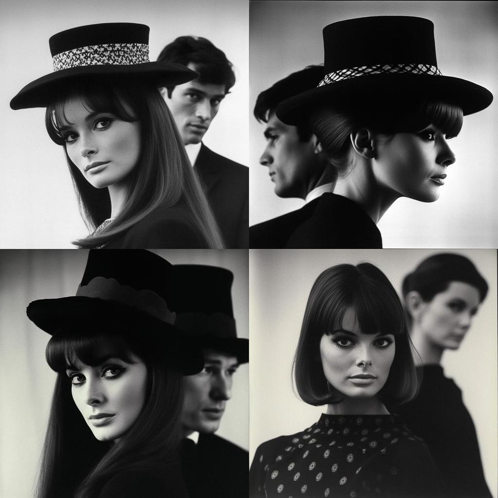 Terence Donovan style, Midjourney V5, render 1 of 4