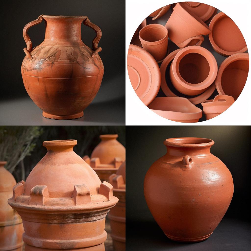 Terracotta style, Midjourney V5, render 1 of 4