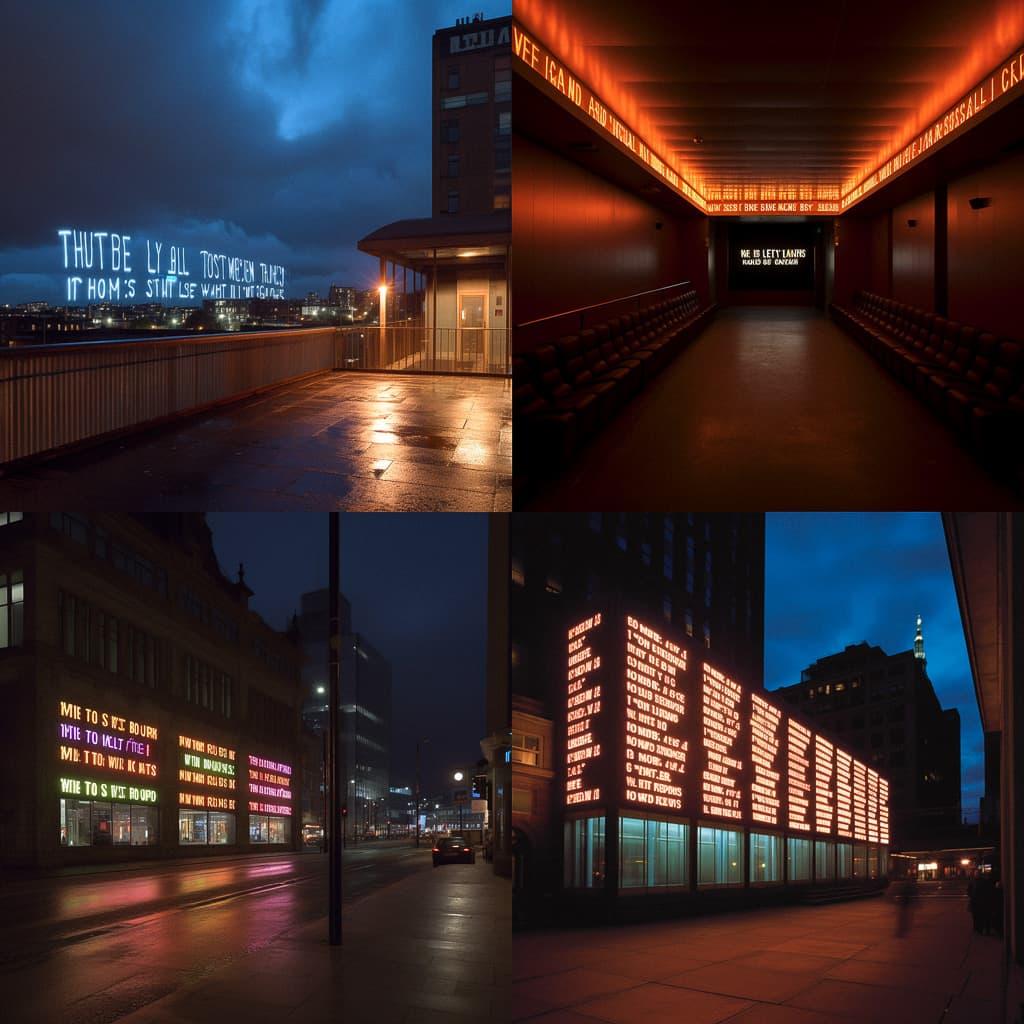 Tim Etchells style, Midjourney V5, render 1 of 4
