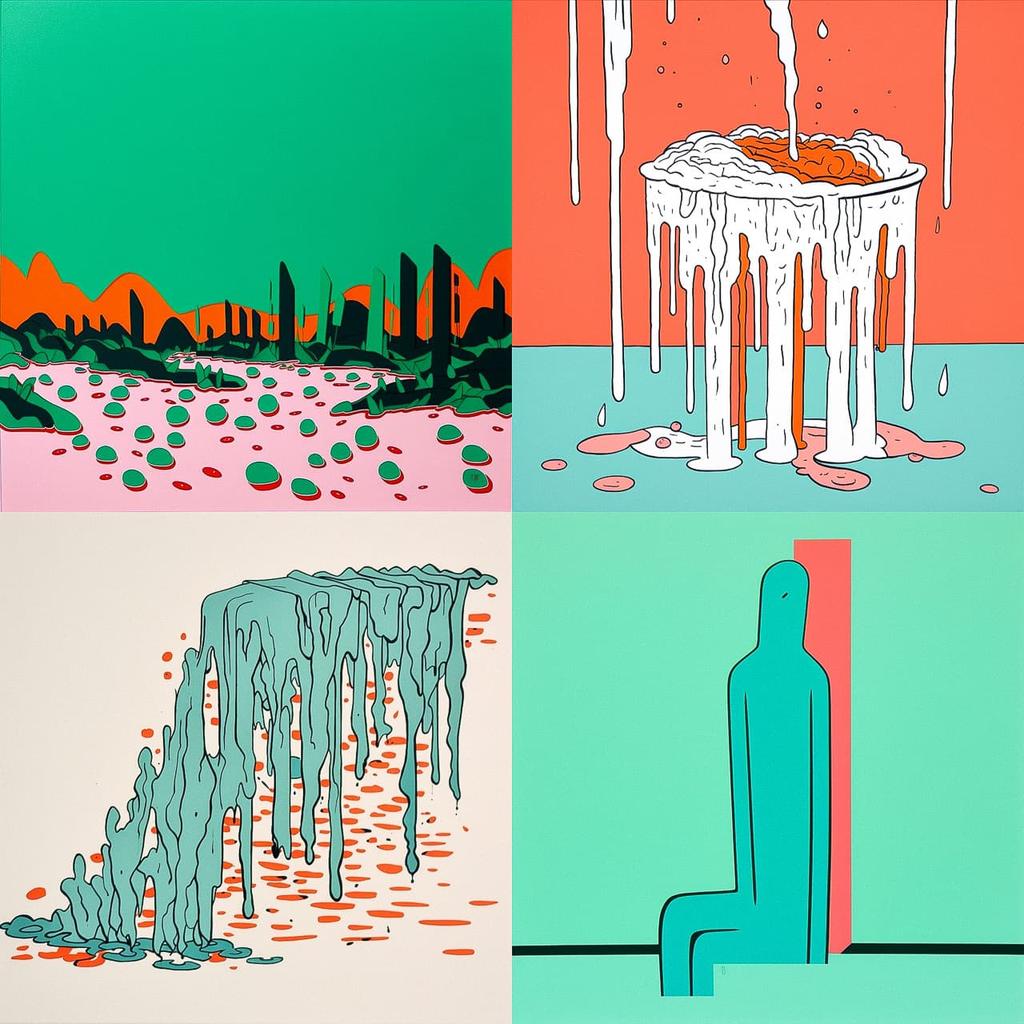 Tim Lahan style, Midjourney V5, render 1 of 4