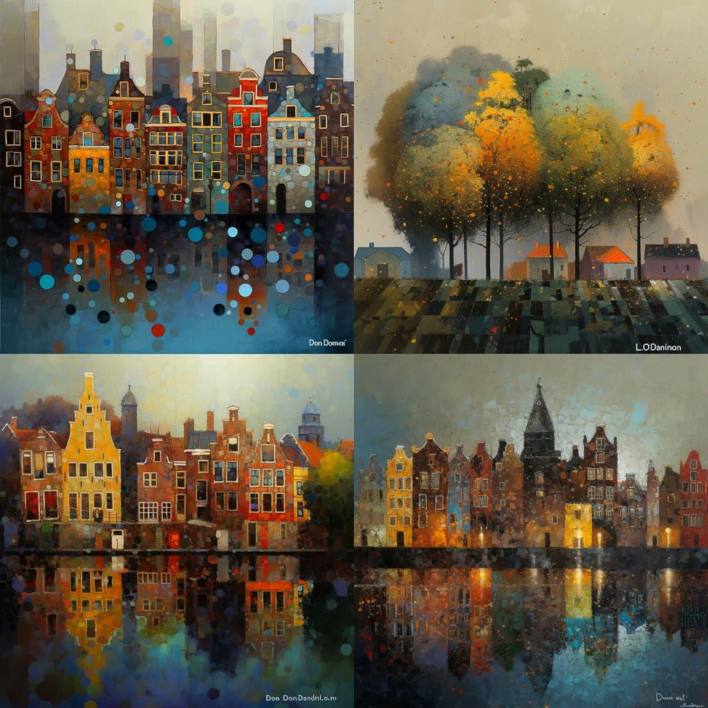 Ton Dubbeldam style, Midjourney V5, render 1 of 4