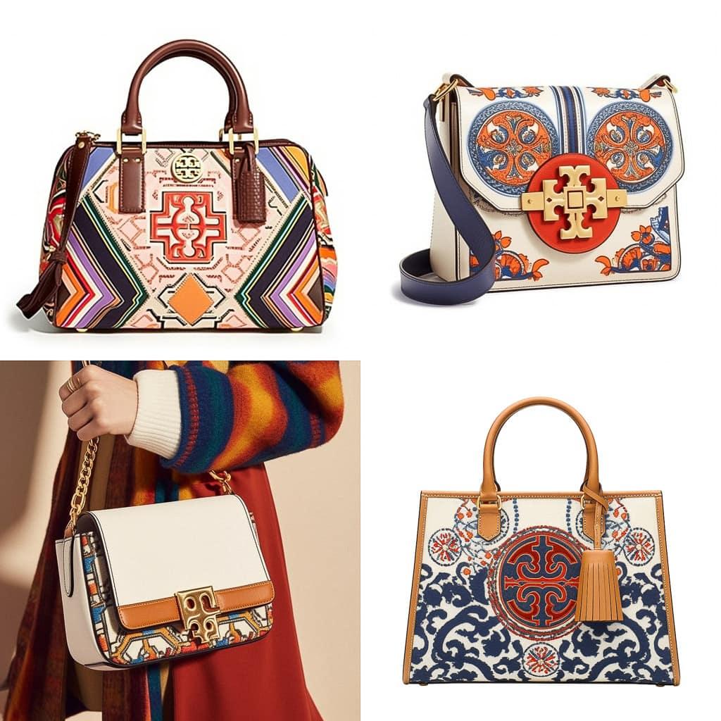 Tory Burch style, Midjourney V5, render 1 of 4