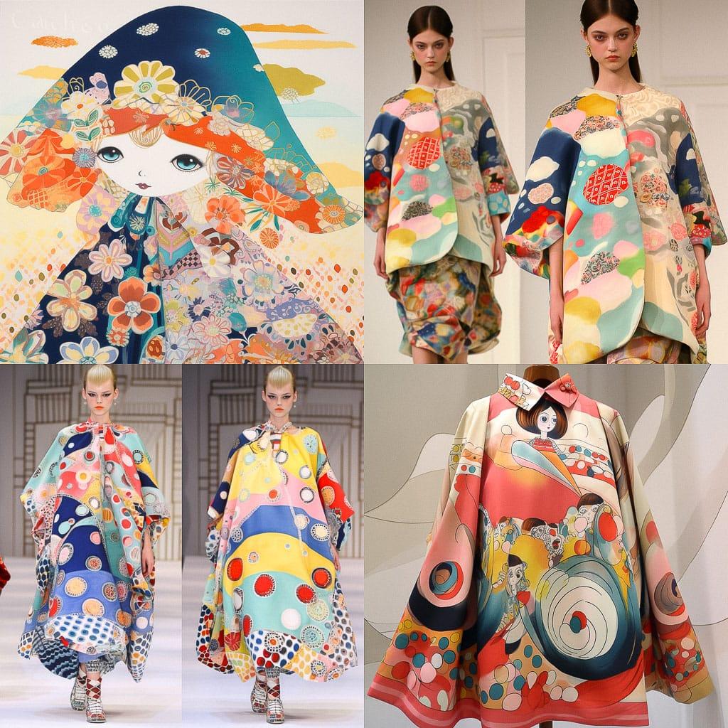 Tsumori Chisato style, Midjourney V5, render 1 of 4
