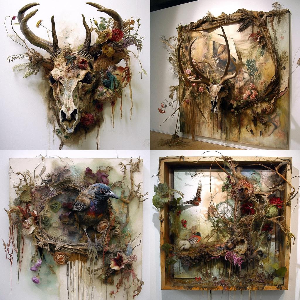 Valerie Hegarty style, Midjourney V5, render 1 of 4
