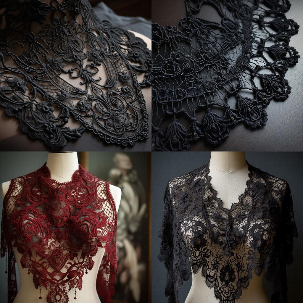Vamberk lace style, Midjourney V5, render 1 of 4