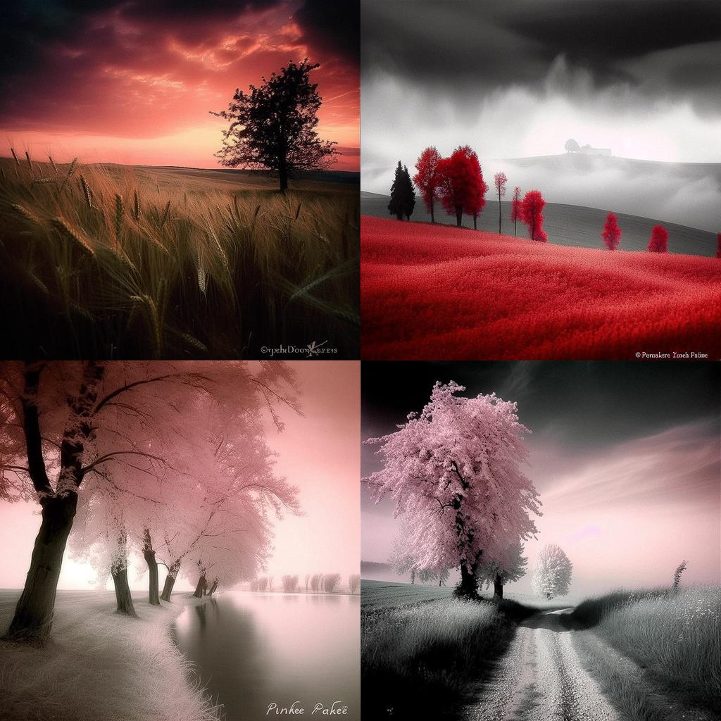Veronika Pinke style, Midjourney V5, render 1 of 4