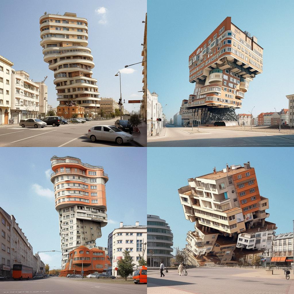 Victor Enrich style, Midjourney V5, render 1 of 4